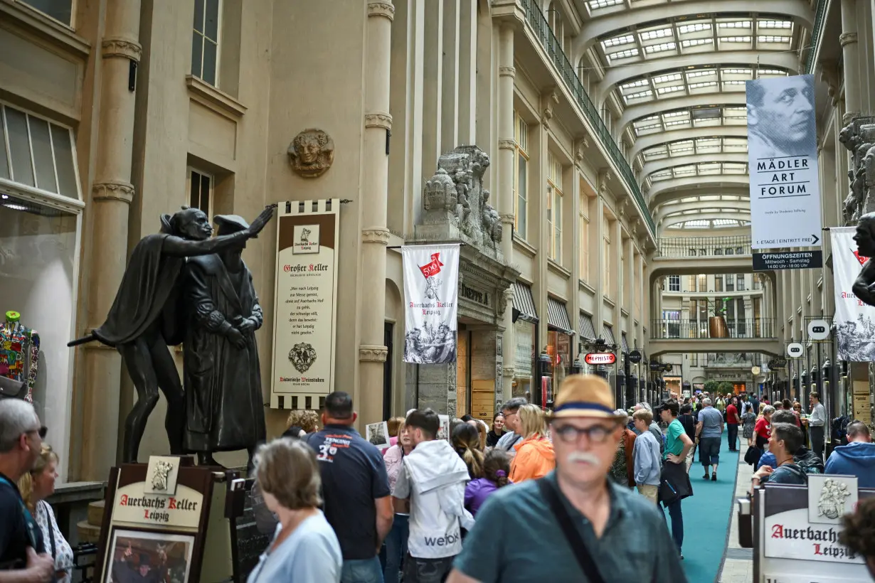 FILE PHOTO: Leipzig city view ahead of the UEFA Euro 2024