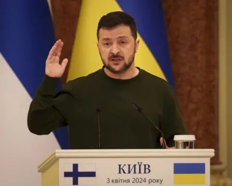 Ukraine says it foiled a Russian spy agency plot to assassinate President Zelenskyy