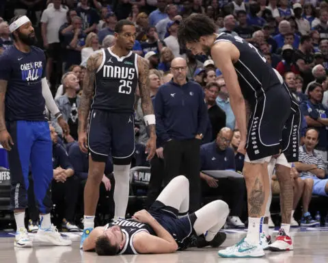 Kyrie Irving and Luka Doncic help Mavs hold off Thunder again for 2-1 lead in West semis