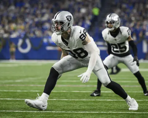 Raiders give Maxx Crosby a $7.2 million raise over the next 2 seasons, AP source says