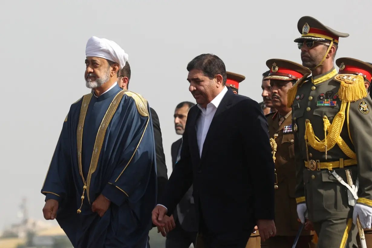 Oman's Sultan Haitham bin Tariq visits Iran