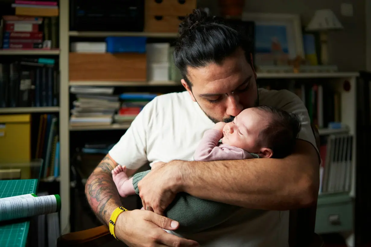 LA Post: Brain study identifies a cost of caregiving for new fathers