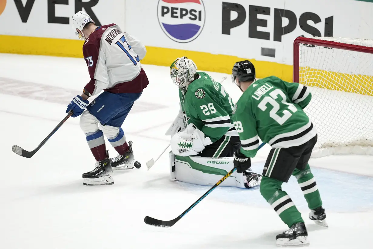 LA Post: Miro Heiskanen scores 2 power-play goals and Stars beat Avs 5-3 in Game 2 to even series