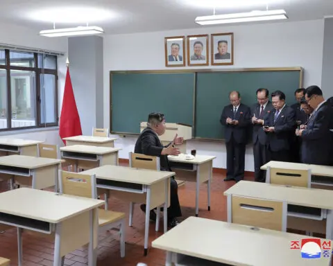 Kim's portrait is publicly displayed in North Korea. Here's a look at what it means