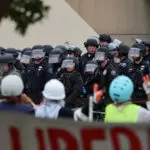 Police take back building from protesters at University of California, Irvine
