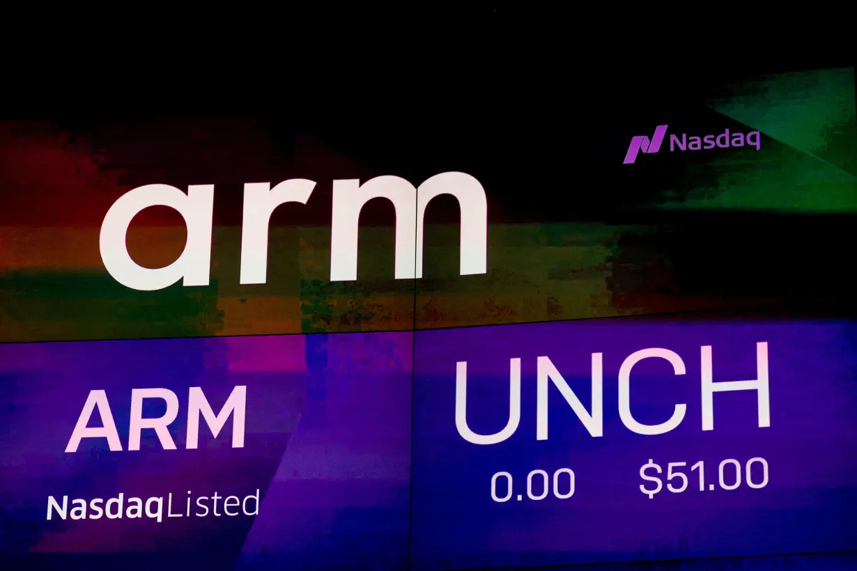 LA Post: Arm's annual revenue forecast fails to impress investors; shares tumble