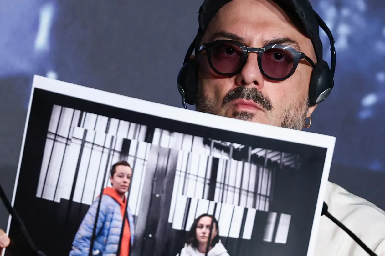 At Cannes, Russian director condemns detentions over play