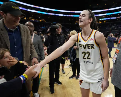 Heat is off Caitlin Clark and the Indiana Fever after getting their 1st win of the WNBA season