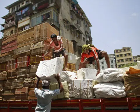 India's April merchandise trade deficit widens on lower exports