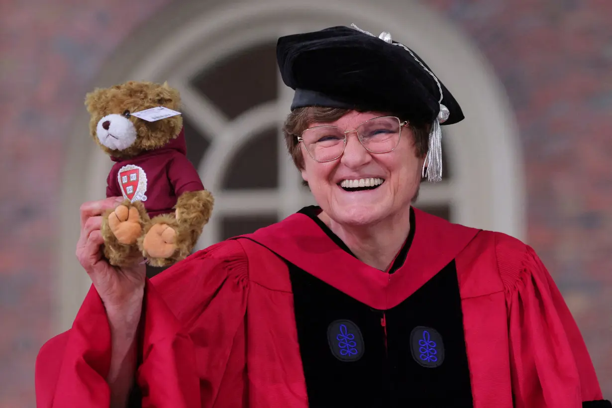 FILE PHOTO: Harvard University holds its 372nd Commencement Exercises in Cambridge