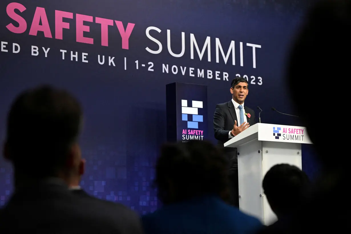 FILE PHOTO: AI Safety Summit 2023