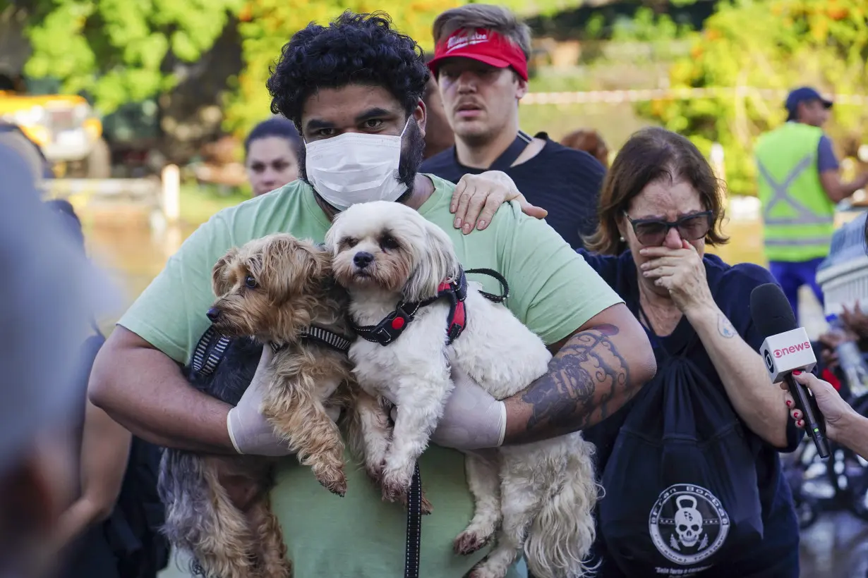 LA Post: Inside a makeshift shelter saving hundreds of dogs from floods in southern Brazil