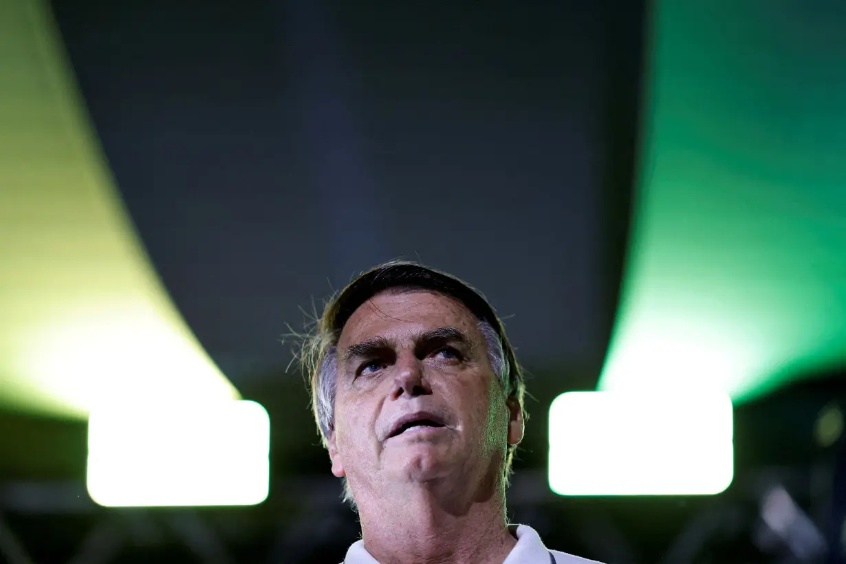 Bolsonaro participates in party event amid coup inquiry, in Goiania