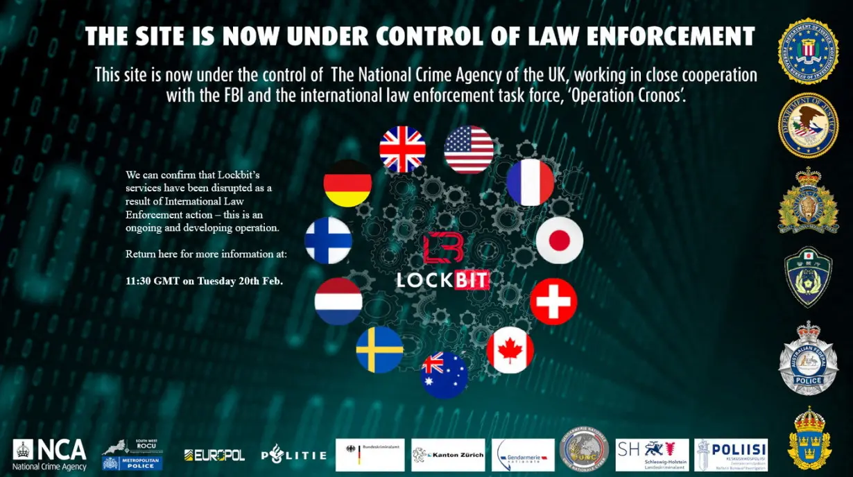 LA Post: UK and allies unmask and sanction Russian leader of LockBit cybercrime gang
