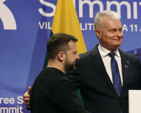 Lithuania holds a presidential vote as anxieties rise in the Baltics over Russia and war in Ukraine