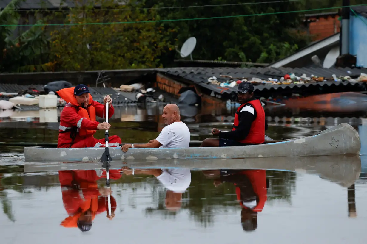 Flooding due to heavy rains in Rio Grande do Sul