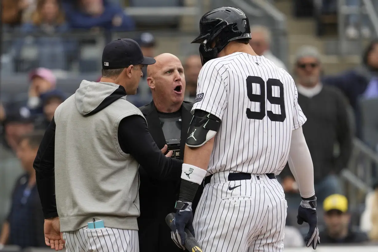 LA Post: Yankees slugger Aaron Judge ejected for first time in his career