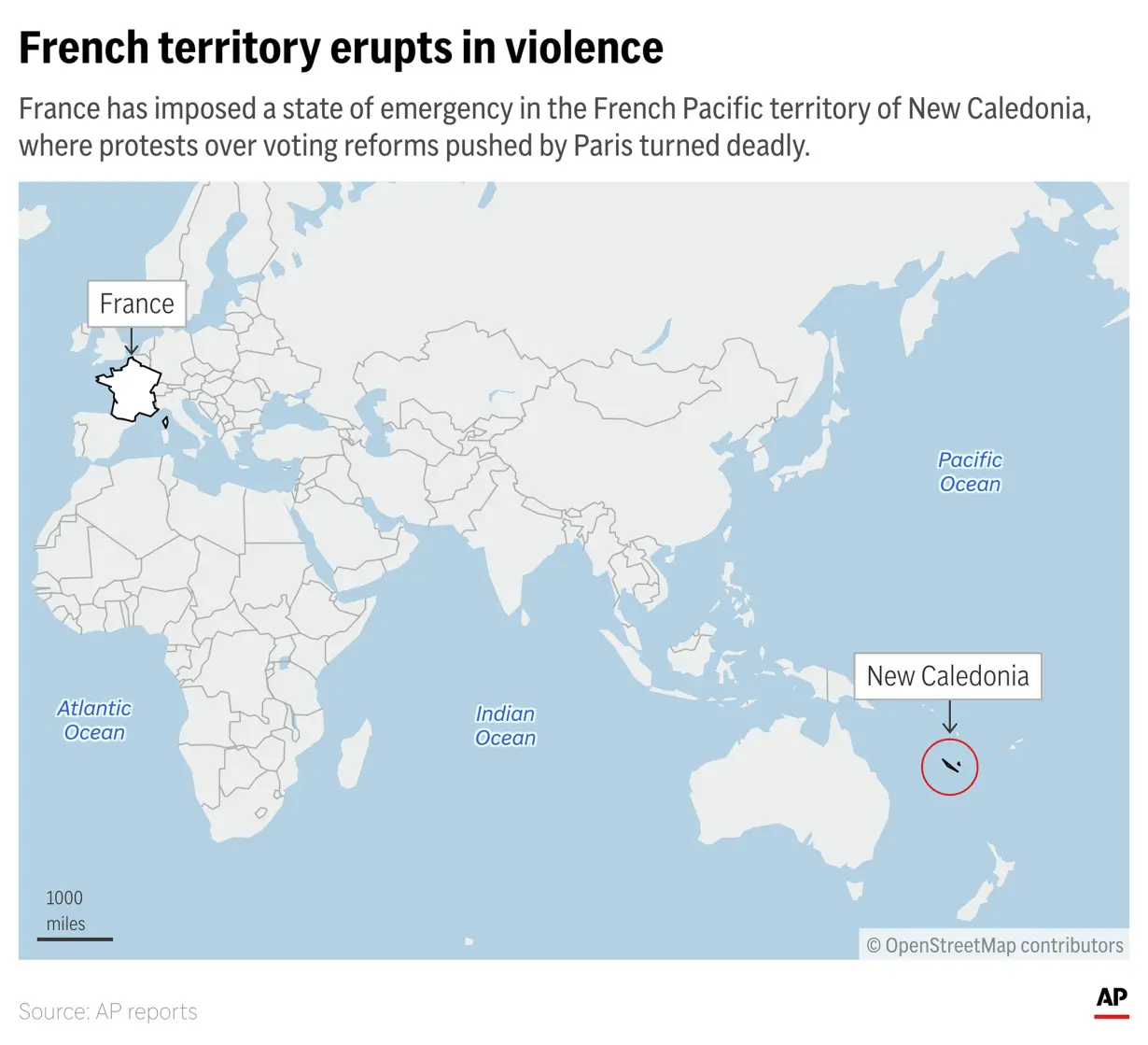 New Caledonia-Unrest