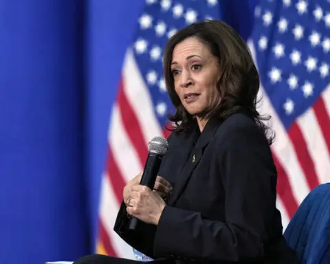 Harris addresses US Air Force Academy graduates near 80th D-Day anniversary