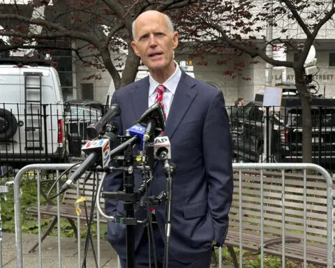 The Latest | Judge denies defense's 2nd request for mistrial in Trump's hush money case