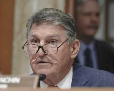 Democratic Sen. Joe Manchin of West Virginia registers as independent, citing 'partisan extremism'