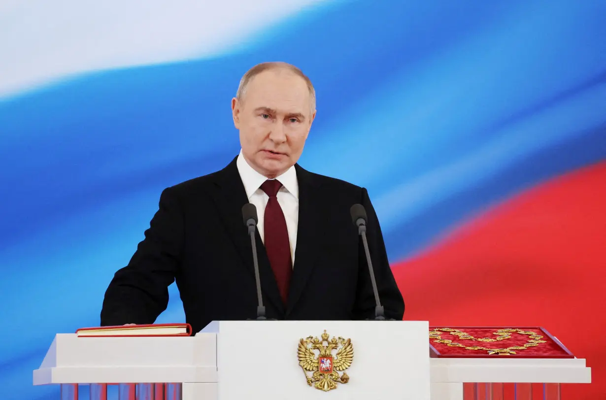 FILE PHOTO: Inauguration of Russian President Vladimir Putin in Moscow