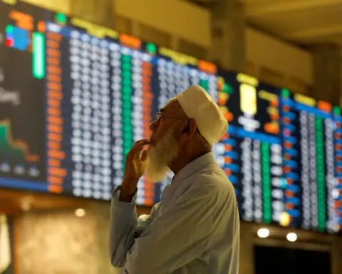 Pakistan shares hit record high over 75,000 as foreign buyers pile in