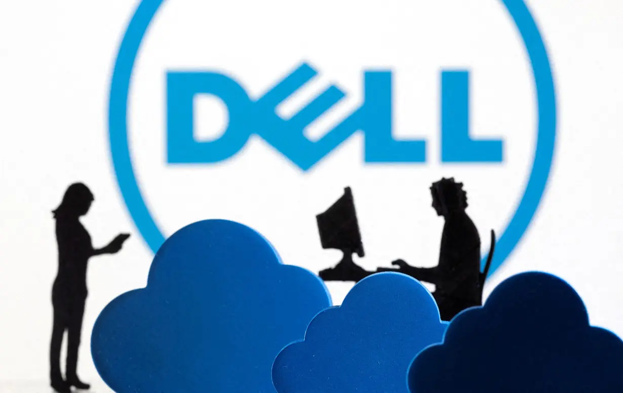 FILE PHOTO: Illustration shows Dell logo