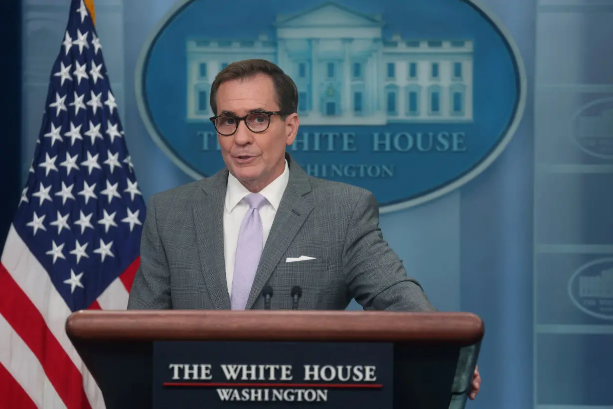 White House Press Secretary Karine Jean-Pierre holds a press briefing at the White House