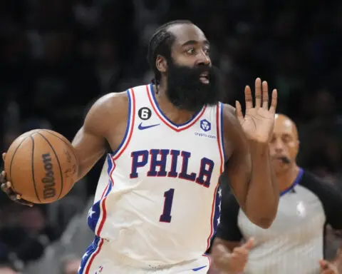 Disgruntled Harden no-show at 76ers' media day, training camp status unclear after trade demand