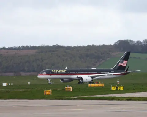Trump's Boeing 757 clipped corporate jet at West Palm Beach airport - source