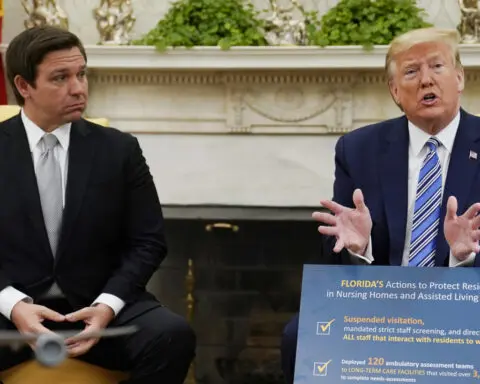 'Ron, I love that you're back': Trump and DeSantis put an often personal primary fight behind them