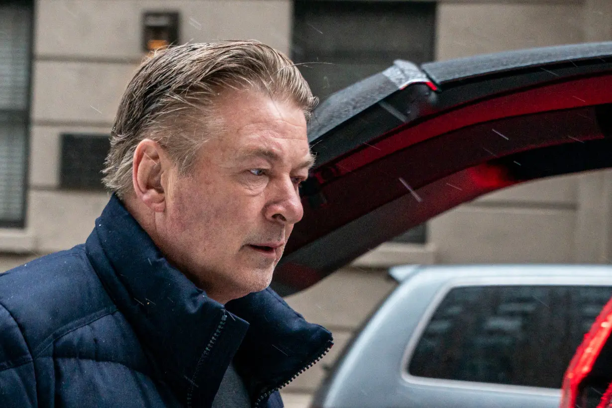 Actor Alec Baldwin in New York