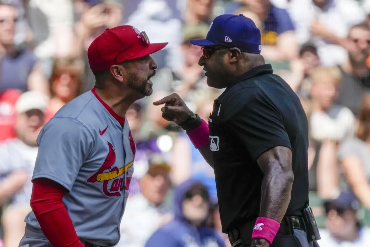 Cardinals Brewers Baseball