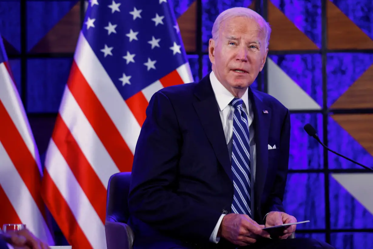 U.S. President Biden visits Israel amid the ongoing conflict between Israel and Hamas