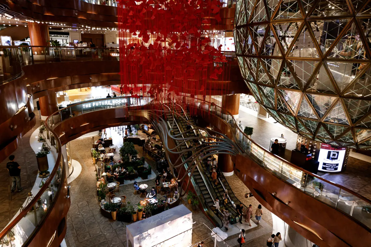 FILE PHOTO: A general view of K11 MUSEA, a shopping mall in Tsim Sha Tsui, Hong Kong