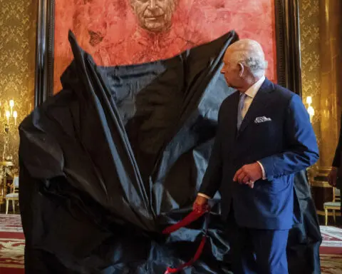 King Charles III unveils his first official portrait since his coronation