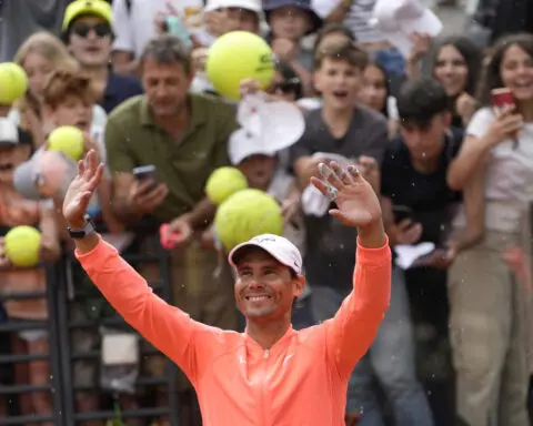 Rafael Nadal shows he's not quite ready for retirement in a comeback win at the Italian Open