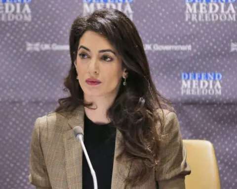 Amal Clooney is one of the legal experts who recommended war crimes charges in Israel-Hamas war