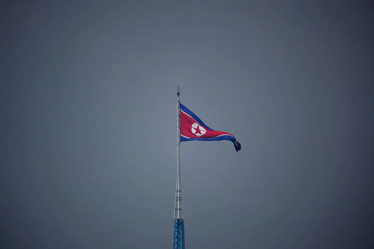 FILE PHOTO: The truce village of Panmunjom inside the demilitarized zone (DMZ) separating the two Koreas