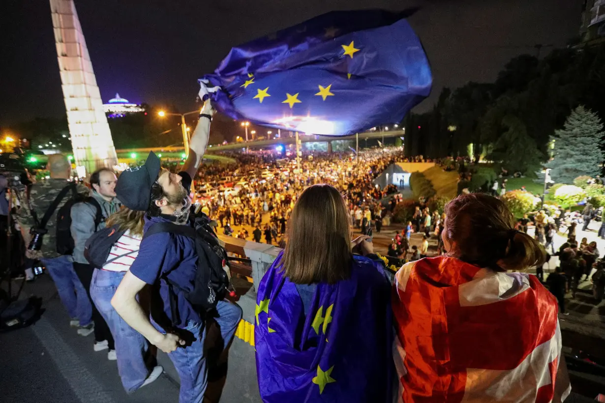 FILE PHOTO: Demonstrators hold a rally to protest against a bill on 