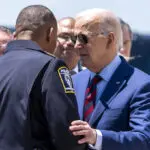 Biden stops in Charlotte during his NC trip to meet families of fallen law enforcement officers