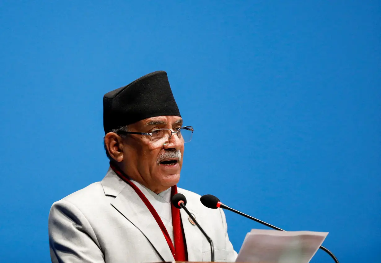 FILE PHOTO: Nepal PM seeks confidence vote at the parliament in Kathmandu