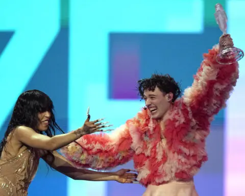 Switzerland’s Nemo wins 68th Eurovision Song Contest after event roiled by protests over war in Gaza