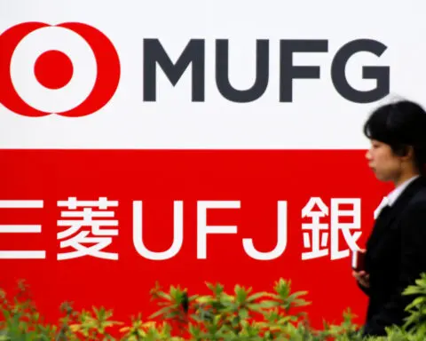 Japan's top bank MUFG posts narrower-than-expected Q4 decline