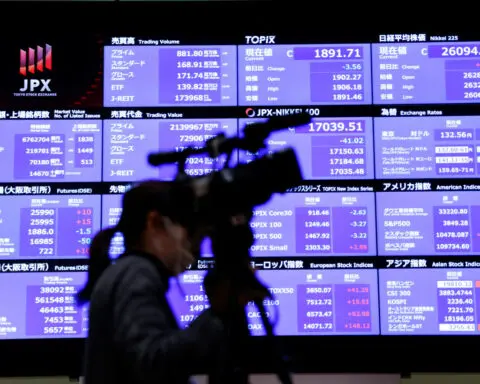 Shares nudge higher as US, EU inflation data loom