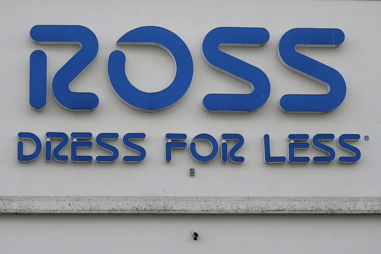 FILE PHOTO: A Ross store logo is pictured on a building in North Miami, Florida