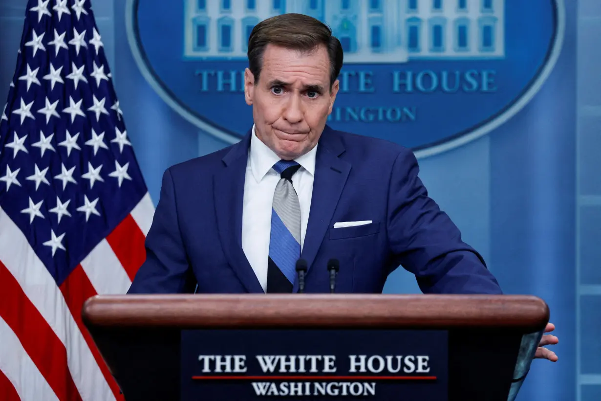 White House Press Secretary Jean-Pierre holds the daily press briefing at the White House in Washington