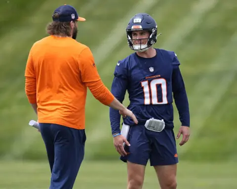 Bo Nix gives Sean Payton fresh fodder for praise with array of impressive passes at Broncos minicamp