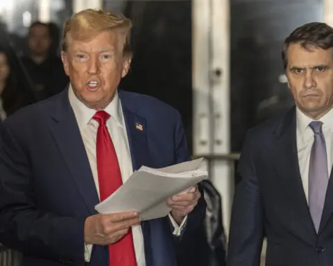 The Latest | Prosecutors likely to call just 2 more witnesses in Trump's hush money case